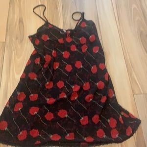 Black night gown